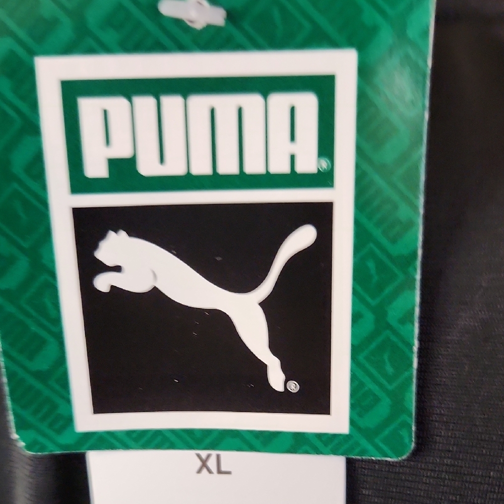 Puma Kids Black and White Bomber Jacket, Size XL, 16 - 20 - Picture 6 of 10